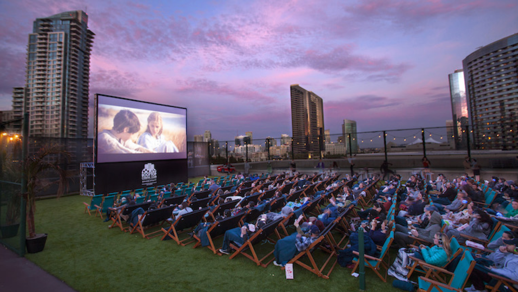 Cine al aire libre en Los Ángeles