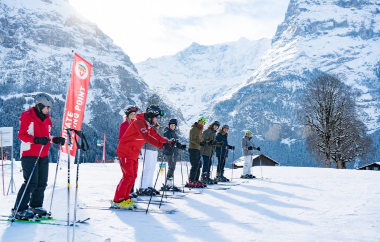 Ski Lessons in the Swiss Alps - Interlaken